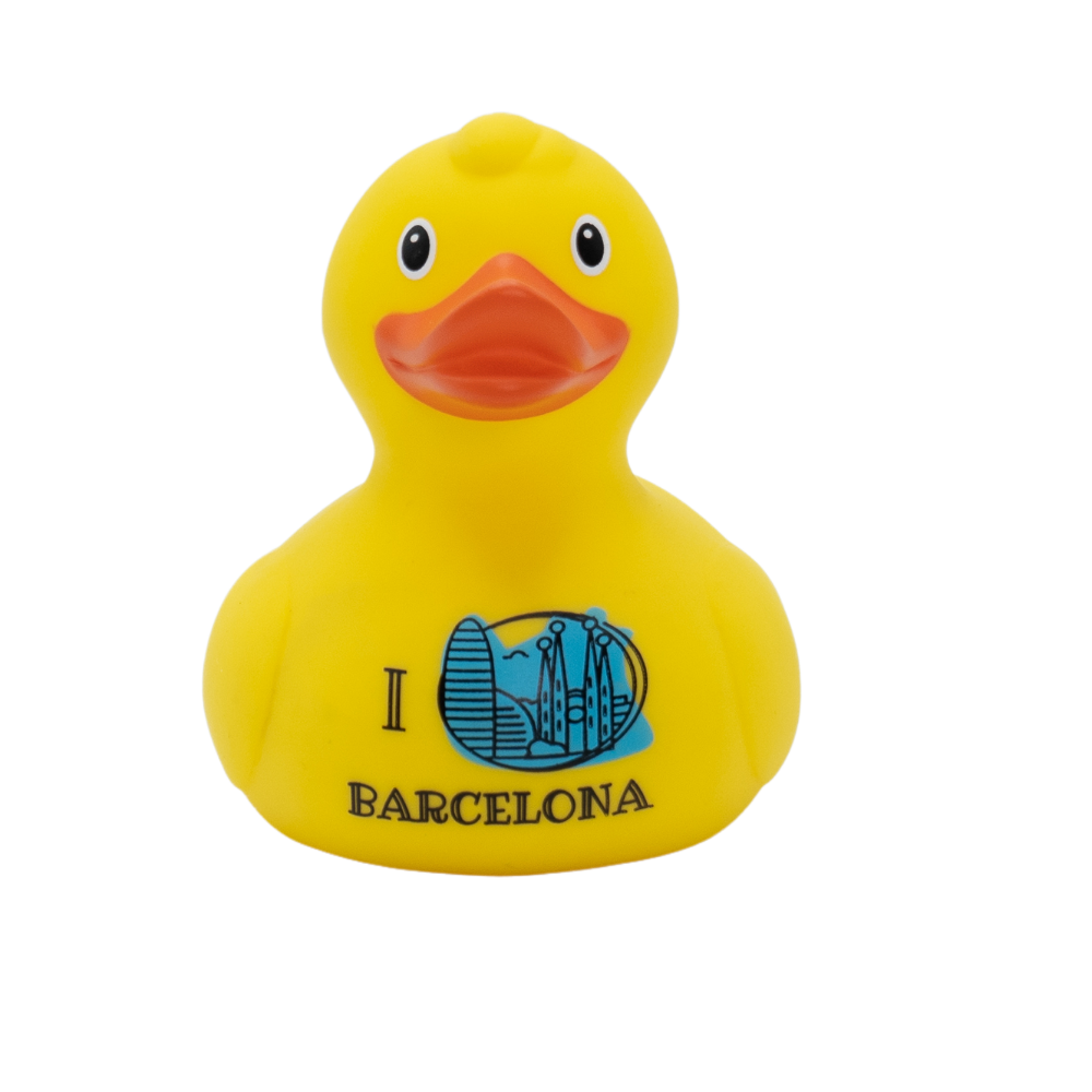 PATO-DE-GOMA-SKYLINE-BARCELONA