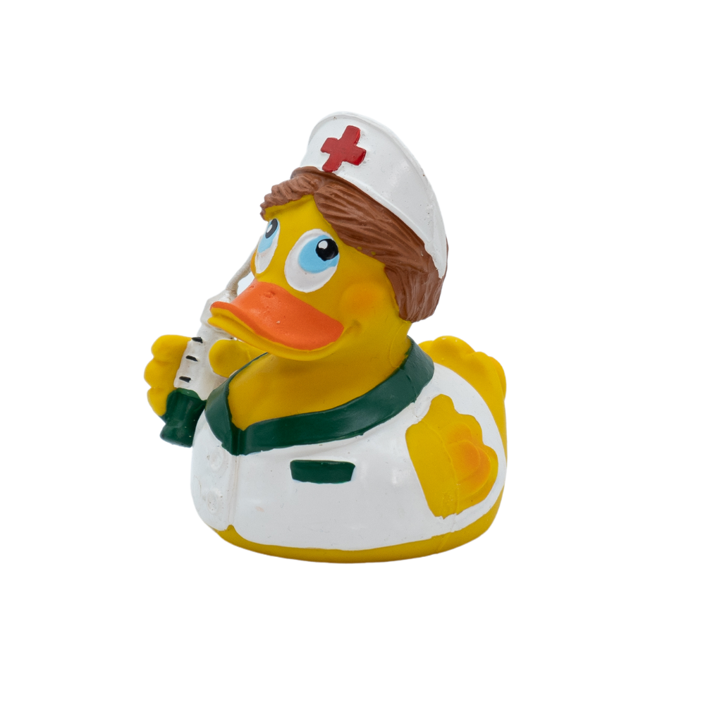 Patito de Goma Enfermera látex