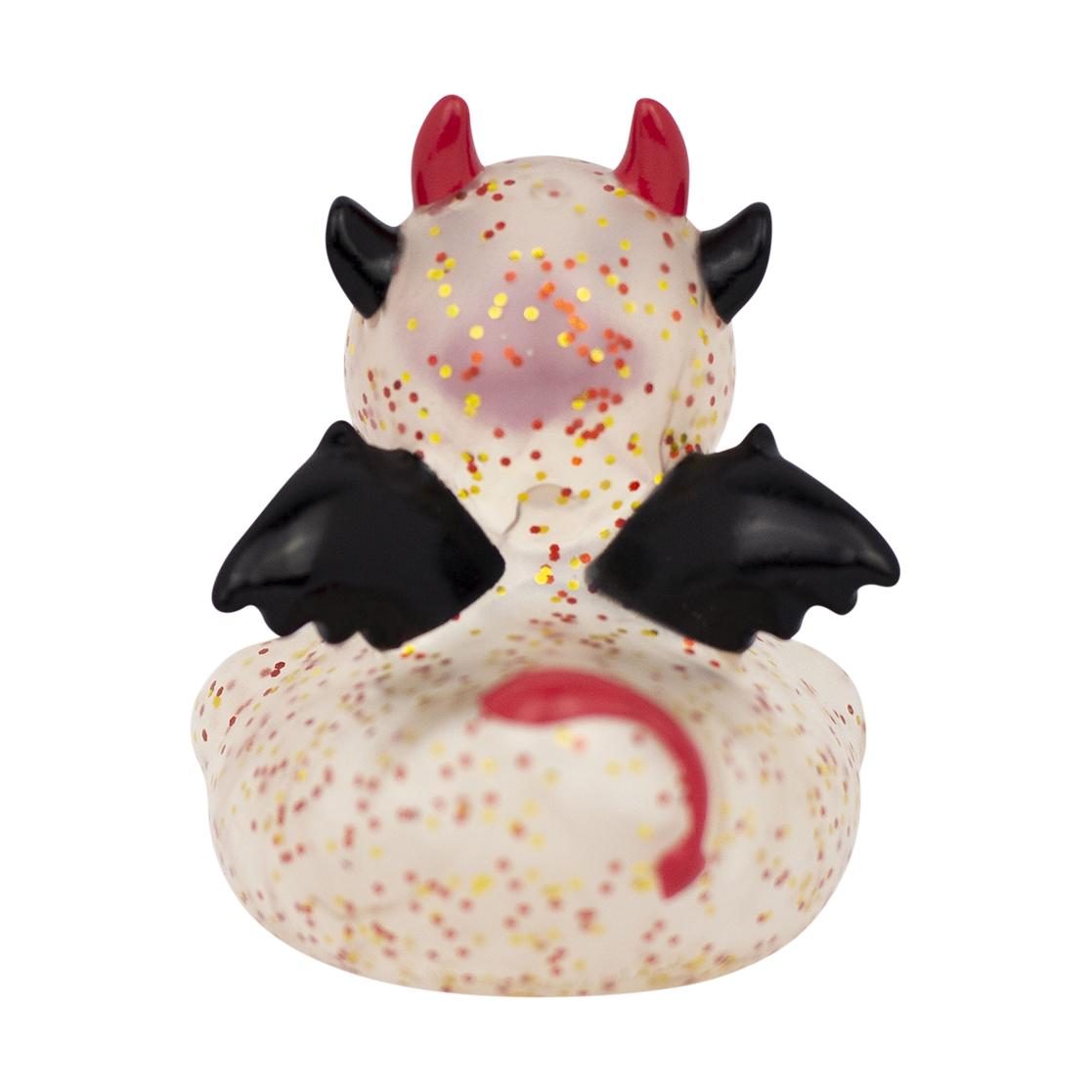 Pato de Goma Glitter Demonio Pato de Goma Glitter Demonio