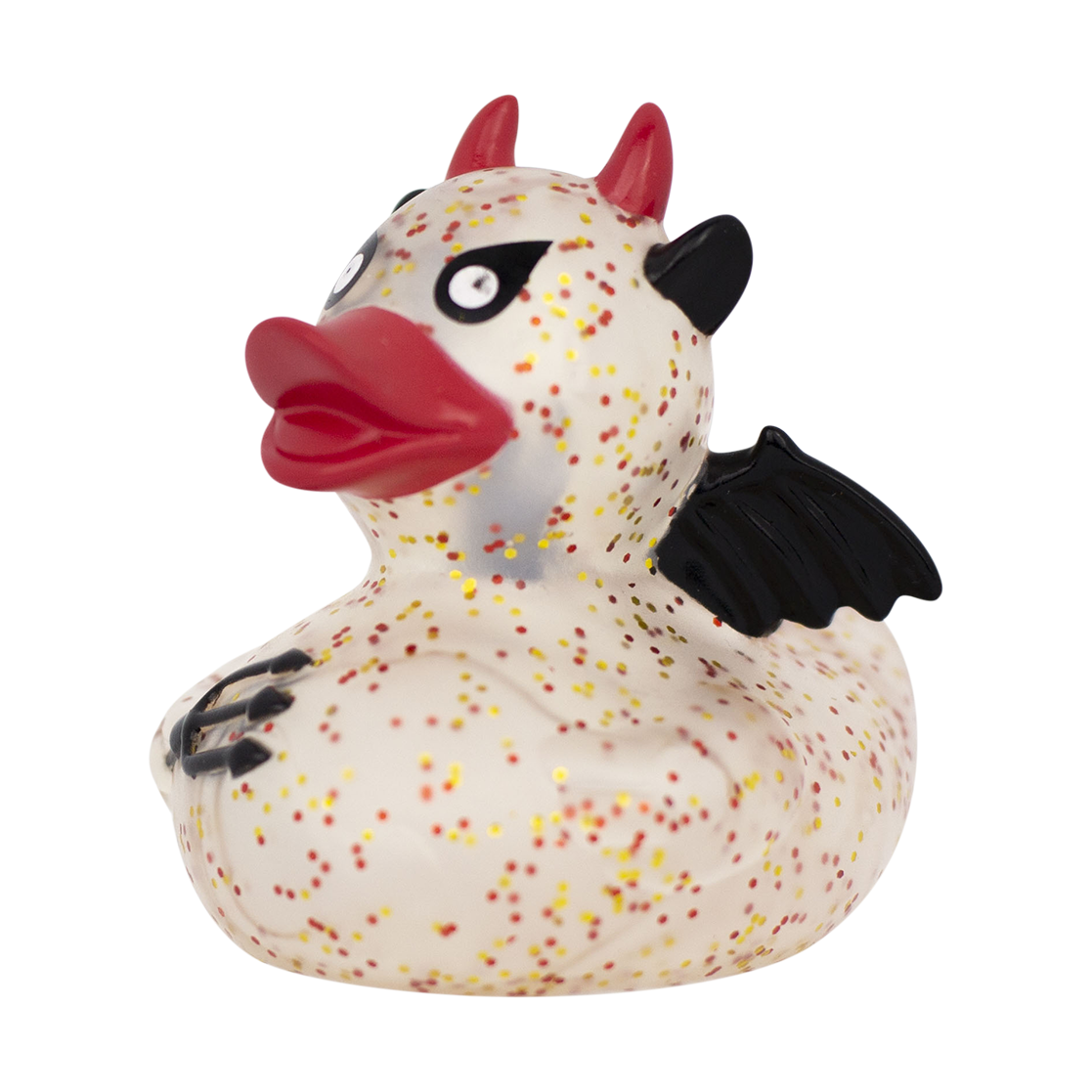 Pato de Goma Glitter Demonio Pato de Goma Glitter Demonio