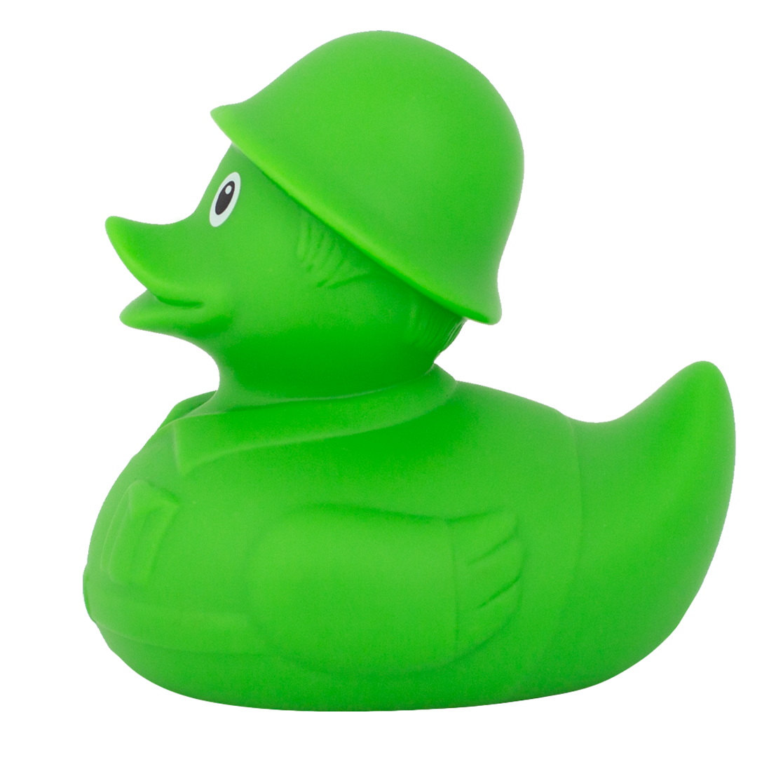 Pato de Goma Soldado Verde