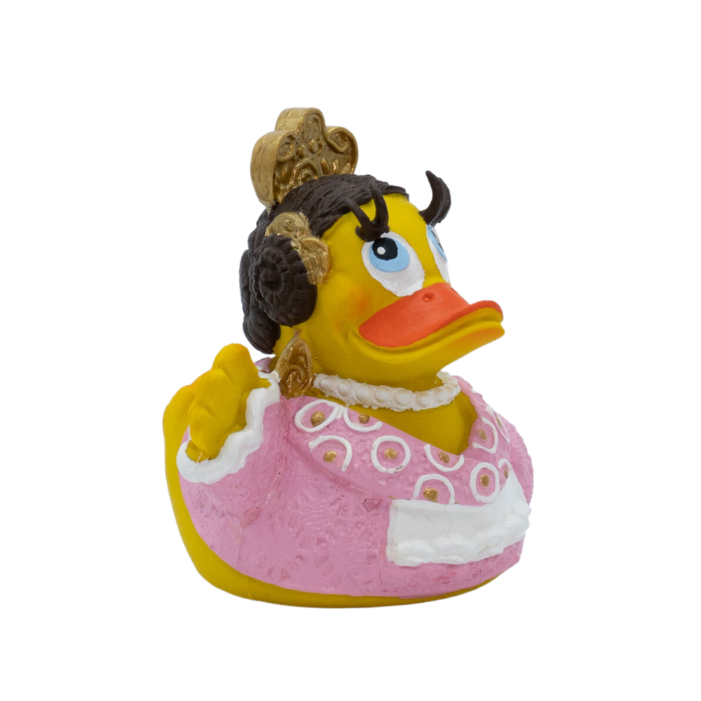 PATO DE GOMA FALLERA LÁTEX