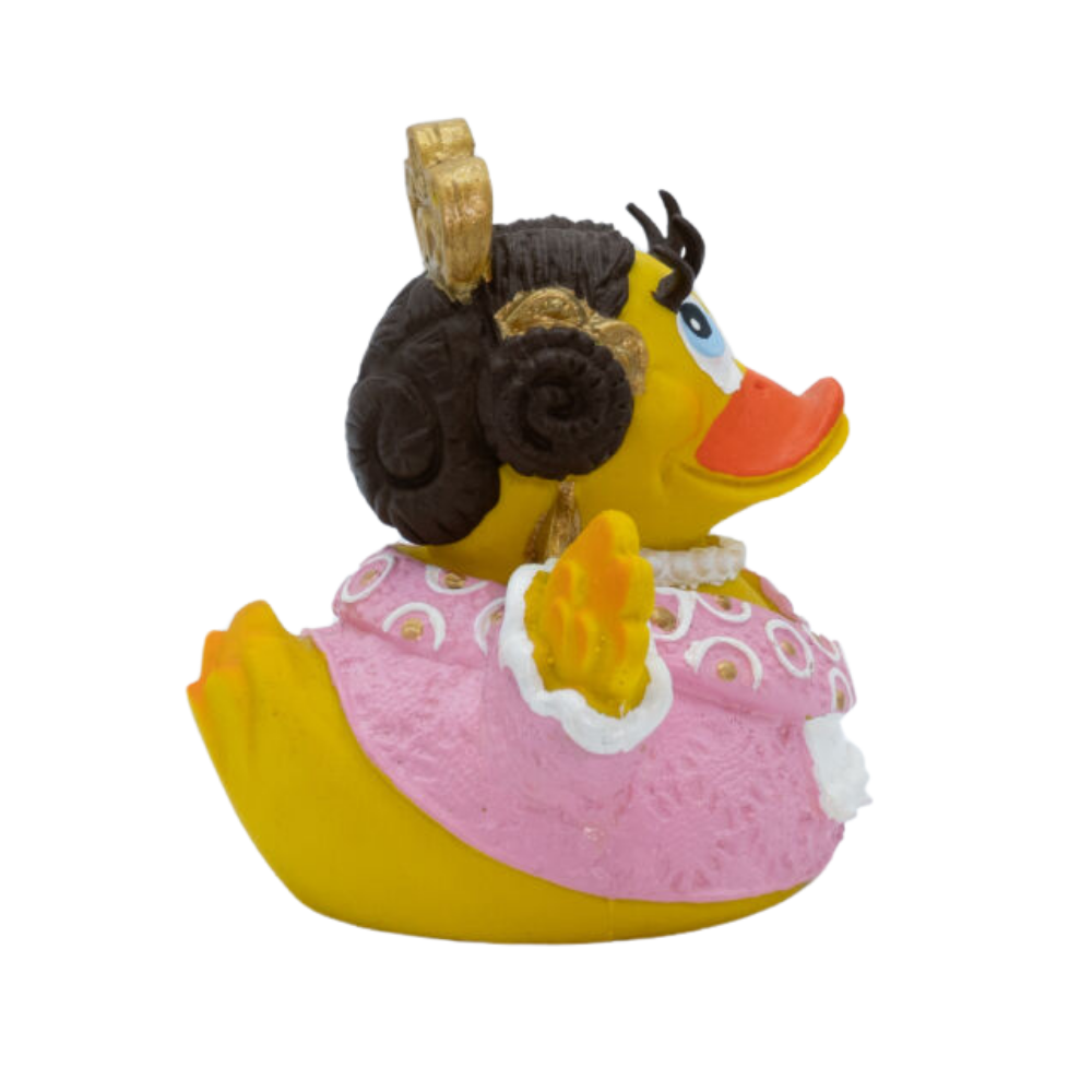 PATO DE GOMA FALLERA LÁTEX