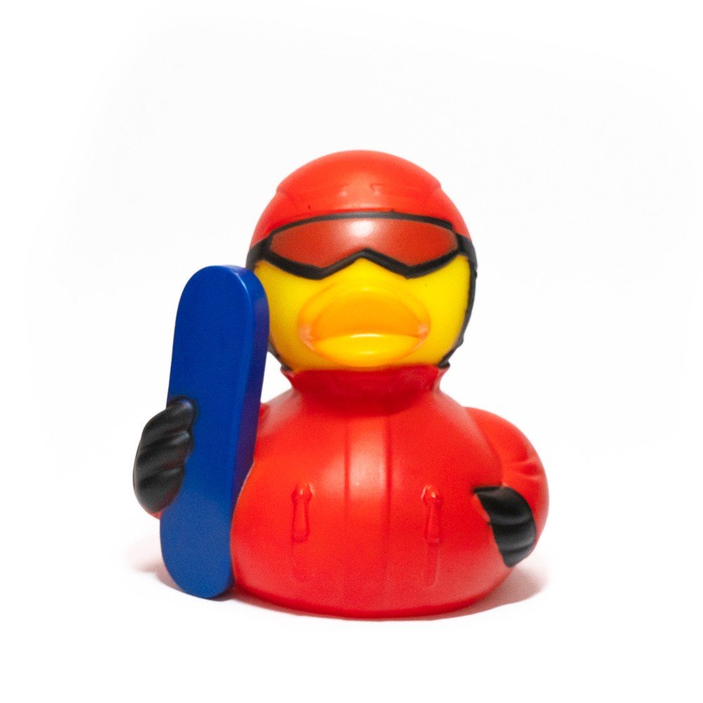PATO DE GOMA SNOWBOARD