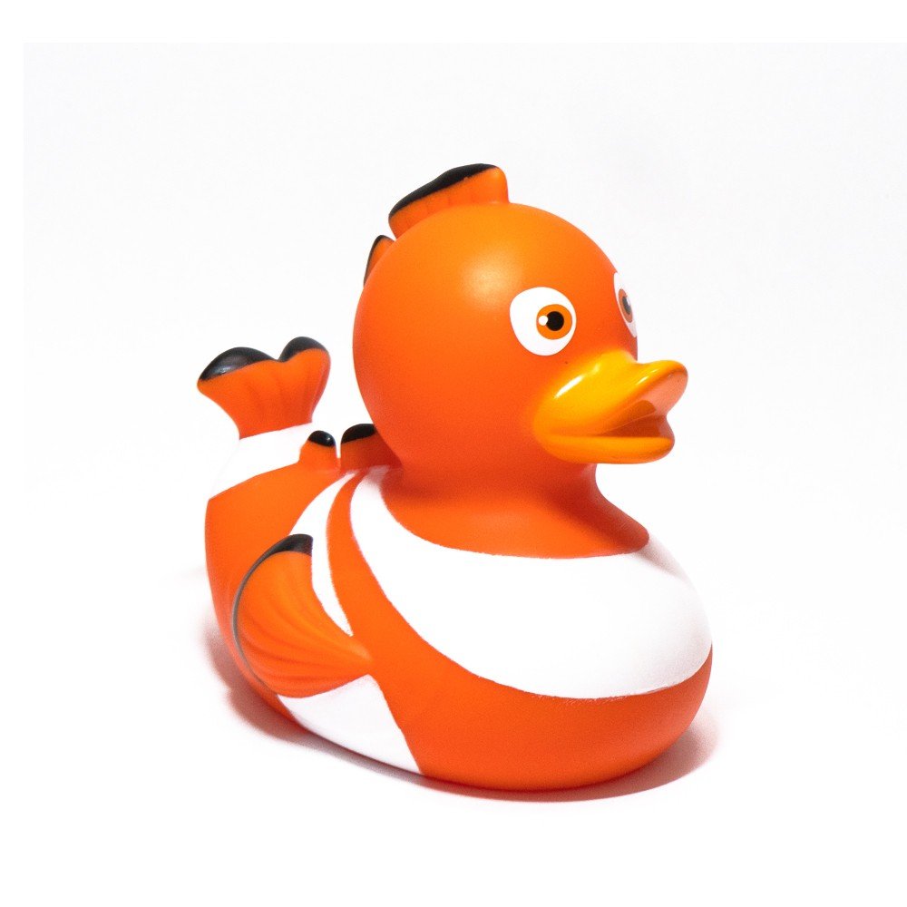 PATO DE GOMA PEZ PAYASO