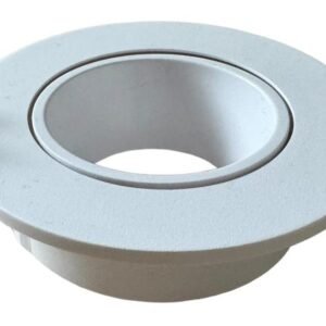 APLCIR2B blanco-web Aplique circular blanco para dicoica - Orientable