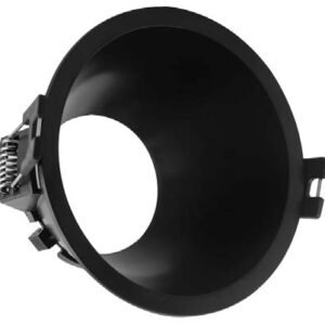 APLCIR4N-web Aplique circular negro para dicroica