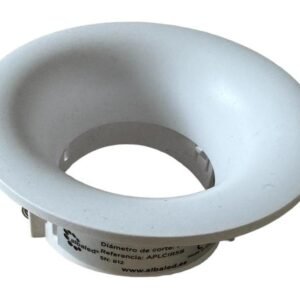 APLCIR5B-web Aplique circular blanco para dicroica LED