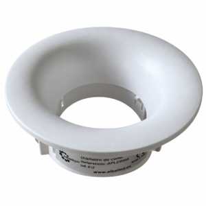 Aplique Circular Blanco para Dicroica LED APLCIR5B Aplique Circular Blanco para Dicroica LED APLCIR5B