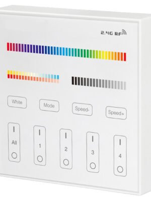 CONTB4-web PANEL TÁCTIL RGB+CCT DE 4 ZONAS