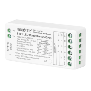 Controlador 5 en 1 (RGB, RGBW Y RGB+CCT) FUT037S+ Controlador 5 en 1 (RGB, RGBW Y RGB+CCT) FUT037S+