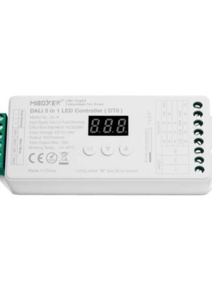 Controlador 5 en 1 (Monocolor,CCT,RGB,RGBW,RGB+CCT) DALI