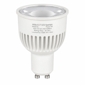 Dicroica Led GU10 RGB + CCT 6W
