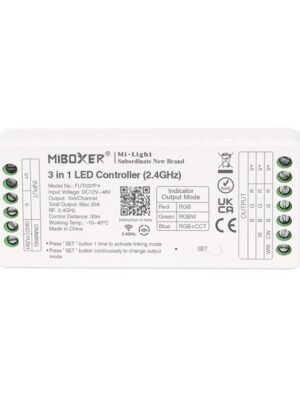 CONTROLADOR 3 EN 1 (RGB, RGBW Y RGB+CCT), PULSADOR