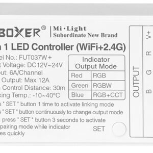 CONTROLADOR 3 EN 1 (RGB, RGBW Y RGB+CCT) WIFI