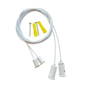 JUEGO 2 CABLES SUSPE 01 Juego de 2 Cables de Acero para Perfil Suspendido Tipo 01