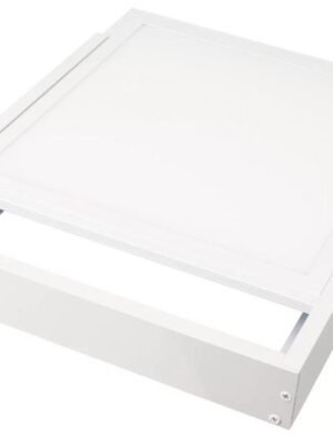 Marco superficie 60x60 2-web MARCOS ALUMINIO PARA INSTALACIÓN DE PANEL LED EN SUPERFICIE UNIÓN PVC