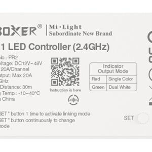 CONTROLADOR 2 EN 1 (MONOCOLOR Y CCT) 20A