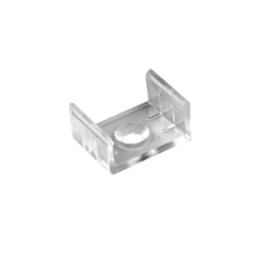 SOPORTE TRASPA EMPOTRAR 01 Soporte de Plástico Transparente para Fijación de Perfil de Empotrar Tipo 01