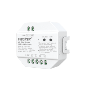 Regulador triac a 230V (wifi + 2.4G + pulsador)