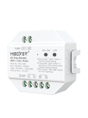 Regulador triac a 230V (wifi + 2.4G + pulsador)