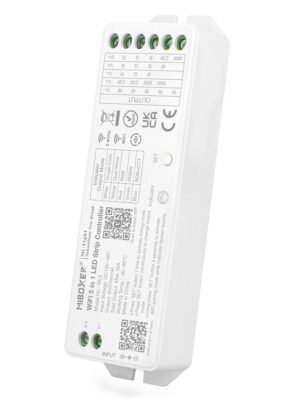 CONTROLADOR LED 5 EN 1 (WiFi+2.4G) 15A MÁX.