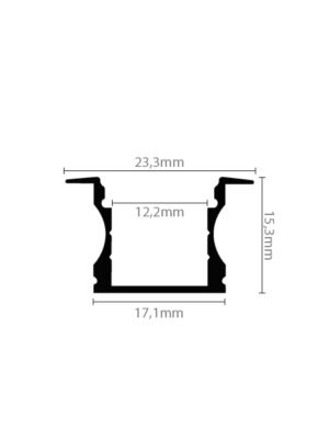 empotrar 2 albaled-web PERFIL ALUMINIO TIPO 02 EMPOTRAR