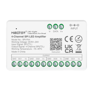 Amplificador SPI 4 Canales (2,4G) SPI-PA4 Amplificador SPI 4 Canales (2,4G) SPI-PA4