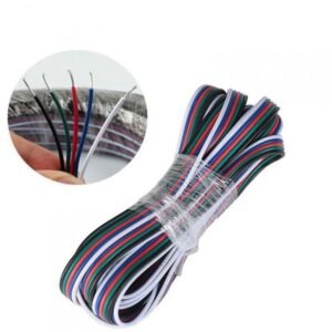 CABLE RGBW-5 HILOS Cable Conexión para Tiras LED RGBW